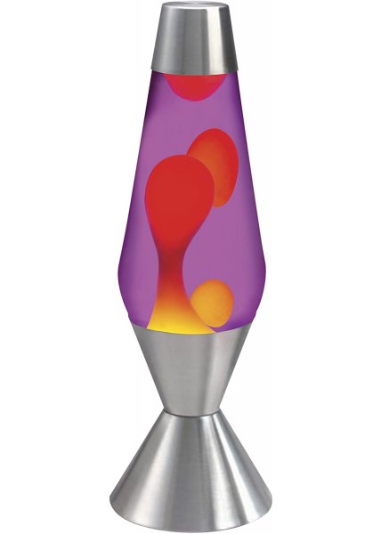 Accent Yellow Purple Lava Lamp